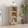 vidaXL Ντουλάπι Sonoma Δρυς 34,5x32,5x90 εκ. από Επεξεργασμένο Ξύλο
