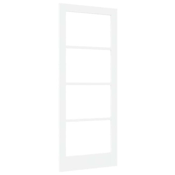 vidaXL Εσωτερική Πόρτα με Γυαλί ORKDAL Λευκό 83 x 202 εκ.