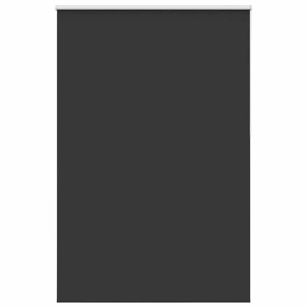 vidaXL Roller Blind Blackout &Mu;&alpha;ύ&rho;&omicron; 160x230 cm &Pi;&lambda;ά&tau;&omicron;&sigmaf; &upsilon;&phi;ά&sigma;&mu;&alpha;&tau;&omicron;&sigmaf; 156,6cm