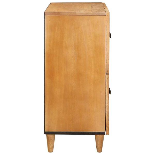 vidaXL Πλαϊνό γραφείο Ανοιχτό καφέ 33.5 x 60 x 75 εκ