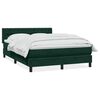 vidaXL &Kappa;&rho;&epsilon;&beta;ά&tau;&iota; Boxspring &mu;&epsilon; &Sigma;&tau;&rho;ώ&mu;&alpha; &Sigma;&kappa;&omicron;ύ&rho;&omicron; &Pi;&rho;ά&sigma;&iota;&nu;&omicron; 140x210&epsilon;&kappa;. &Beta;&epsilon;&lambda;&omicron;ύ&delta;&iota;&nu;&omicron;