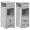 vidaXL &Kappa;&omicron;&mu;&omicron;&delta;ί&nu;&alpha; 2 &tau;&epsilon;&mu;. &mu;&epsilon; &Sigma;&upsilon;&rho;&tau;ά&rho;&iota; &Gamma;&kappa;&rho;&iota; Sonoma 25x31x66 &epsilon;&kappa;.
