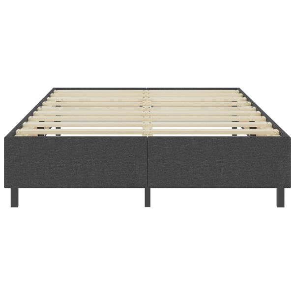 vidaXL Πλαίσιο Κρεβατιού Boxspring Γκρι 180 x 200 εκ. Υφασμάτινο