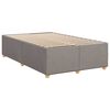 vidaXL &Kappa;&rho;&epsilon;&beta;ά&tau;&iota; Boxspring &mu;&epsilon; &Sigma;&tau;&rho;ώ&mu;&alpha; Taupe 120x200 &epsilon;&kappa;. &Upsilon;&phi;&alpha;&sigma;&mu;ά&tau;&iota;&nu;&omicron;