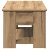 vidaXL Τραπεζάκι σαλονιού Artisan Oak 79x49x41 cm Κατασκευασμένο ξύλο