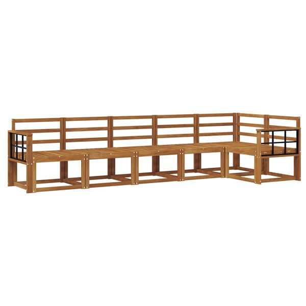 vidaXL &Sigma;&epsilon;&iota;&rho;ά &Kappa;&alpha;&nu;&alpha;&pi;έ &Epsilon;&xi;&omega;&tau;&epsilon;&rho;&iota;&kappa;&omicron;ύ 6 pcs &Phi;&upsilon;&sigma;&iota;&kappa;ό &Sigma;&tau;&epsilon;&rho;&epsilon;ό &Xi;ύ&lambda;&omicron; &Alpha;&kappa;&alpha;&kappa;ί&alpha;&sigmaf;