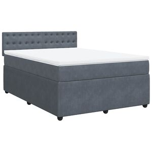 vidaXL &Kappa;&rho;&epsilon;&beta;ά&tau;&iota; Boxspring &mu;&epsilon; &Sigma;&tau;&rho;ώ&mu;&alpha; &Sigma;&kappa;&omicron;ύ&rho;&omicron; &Gamma;&kappa;&rho;&iota; 160x200 &epsilon;&kappa;. &Beta;&epsilon;&lambda;&omicron;ύ&delta;&iota;&nu;&omicron;