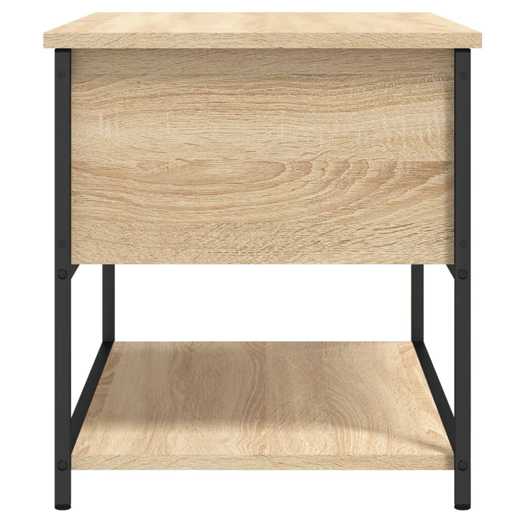 vidaXL Παγκάκι Αποθήκευσης Sonoma Δρυς 70x42,5x47 εκ. Επεξεργ. Ξύλο