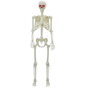vidaXL &Sigma;&kappa;&epsilon;&lambda;&epsilon;&tau;ό&sigmaf; Halloween &Lambda;&epsilon;&upsilon;&kappa;ό 155 x 38,5 &epsilon;&kappa;. &Pi;&omicron;&lambda;&upsilon;&pi;&rho;&omicron;&pi;&upsilon;&lambda;έ&nu;&iota;&omicron;