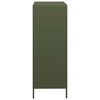 vidaXL Ντουλάπι Πράσινο Λαδί 68x39x103,5 εκ. από Ατσάλι