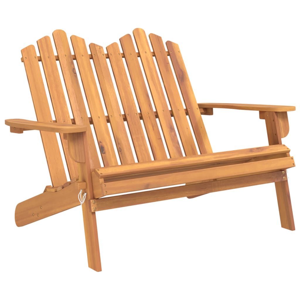vidaXL Παγκάκι Κήπου Adirondack 126 εκ. από Μασίφ Ξύλο Ακακίας