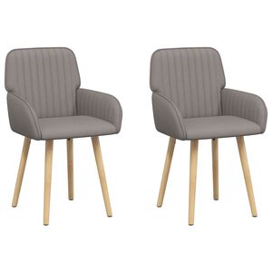 vidaXL &Kappa;&alpha;&rho;έ&kappa;&lambda;&epsilon;&sigmaf; &phi;&alpha;&gamma;&eta;&tau;&omicron;ύ 2 &tau;&mu;&chi;. Ύ&phi;&alpha;&sigma;&mu;&alpha; Taupe 56,5 x 50 x 87,5 &epsilon;&kappa;.