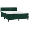 vidaXL &Kappa;&rho;&epsilon;&beta;ά&tau;&iota; Boxspring &mu;&epsilon; &Sigma;&tau;&rho;ώ&mu;&alpha; &Sigma;&kappa;&omicron;ύ&rho;&omicron; &Pi;&rho;ά&sigma;&iota;&nu;&omicron; 140x190&epsilon;&kappa;. &Beta;&epsilon;&lambda;&omicron;ύ&delta;&iota;&nu;&omicron;