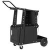 vidaXL Καρότσι συγκόλλησης Μαύρο 90 x 46 x 96 εκ Ατσάλι