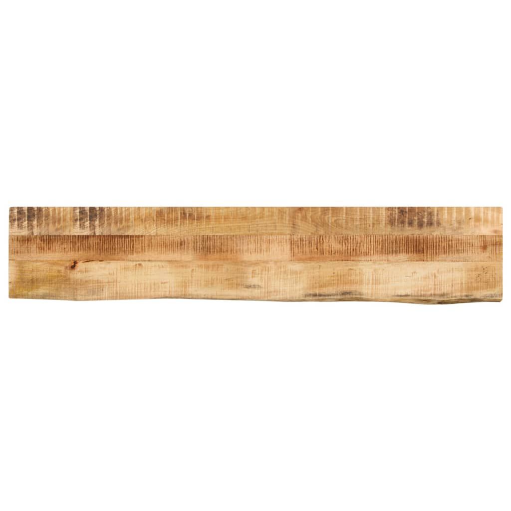 vidaXL Επιφάνεια Τραπεζιού 160x20x3,8 εκ. Live Edge Μασίφ Ξύλο Μάνγκο