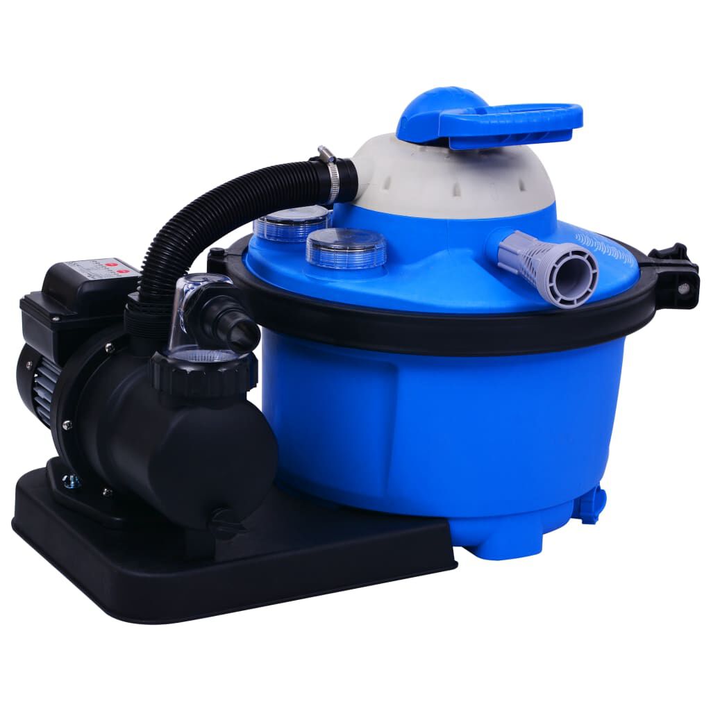 vidaXL Αντλία / Φίλτρο Άμμου με Χρονοδιακόπτη 450 W 25 Λίτρα