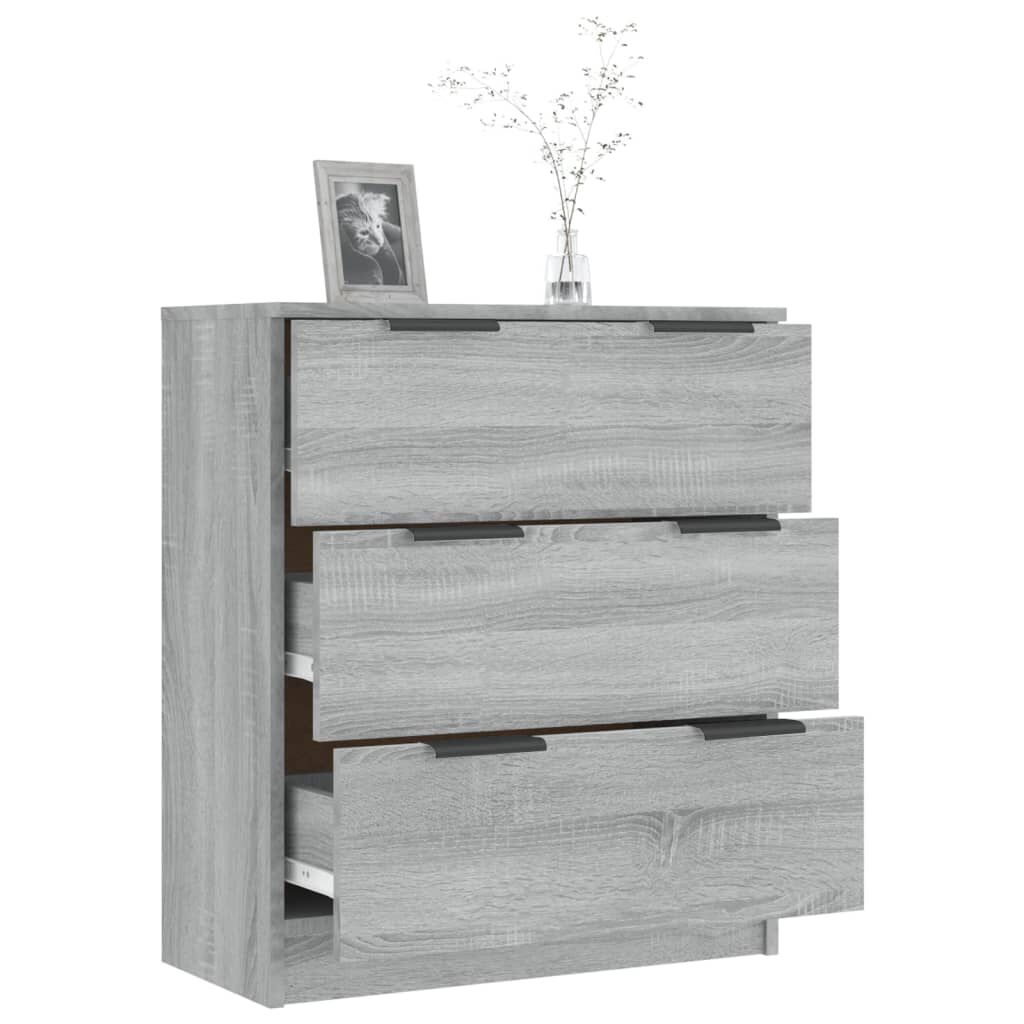 vidaXL Ντουλάπι Γκρι Sonoma 60 x 30 x 70 εκ. από Επεξεργασμένο Ξύλο