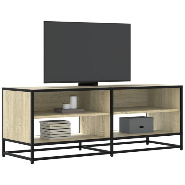 vidaXL Έπιπλο Τηλεόρασης Sonoma Δρυς 120,5x40x46 εκ. Επεξ. Ξύλο