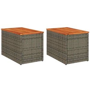 vidaXL &Tau;&rho;&alpha;&pi;&epsilon;&zeta;ά&kappa;&iota;&alpha; &Kappa;ή&pi;&omicron;&upsilon; 2 &tau;&epsilon;&mu;. &Gamma;&kappa;&rho;&iota; 55x34x37&epsilon;&kappa;. &Sigma;&upsilon;&nu;&theta;.&Rho;&alpha;&tau;ά&nu;/&Mu;&alpha;&sigma;ί&phi; &Xi;ύ&lambda;&omicron;