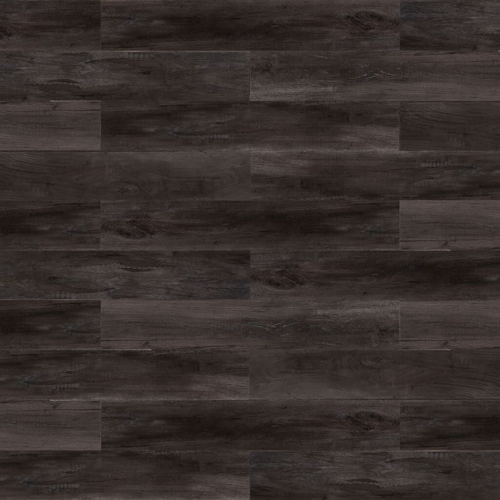 WallArt Πάνελ Τοίχου με Όψη Barnwood Δρυός Ανθρακί Μαύρο