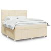 vidaXL &Kappa;&rho;&epsilon;&beta;ά&tau;&iota; Boxspring &mu;&epsilon; &Sigma;&tau;&rho;ώ&mu;&alpha; &Kappa;&rho;&epsilon;&mu; 180x200 &epsilon;&kappa;. &Upsilon;&phi;&alpha;&sigma;&mu;ά&tau;&iota;&nu;&omicron;