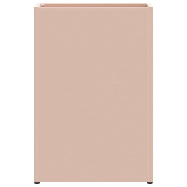 vidaXL Σχέδιο & βάση αποθήκευσης Ροζ 28 x 12 x 41 εκ Μέταλλο