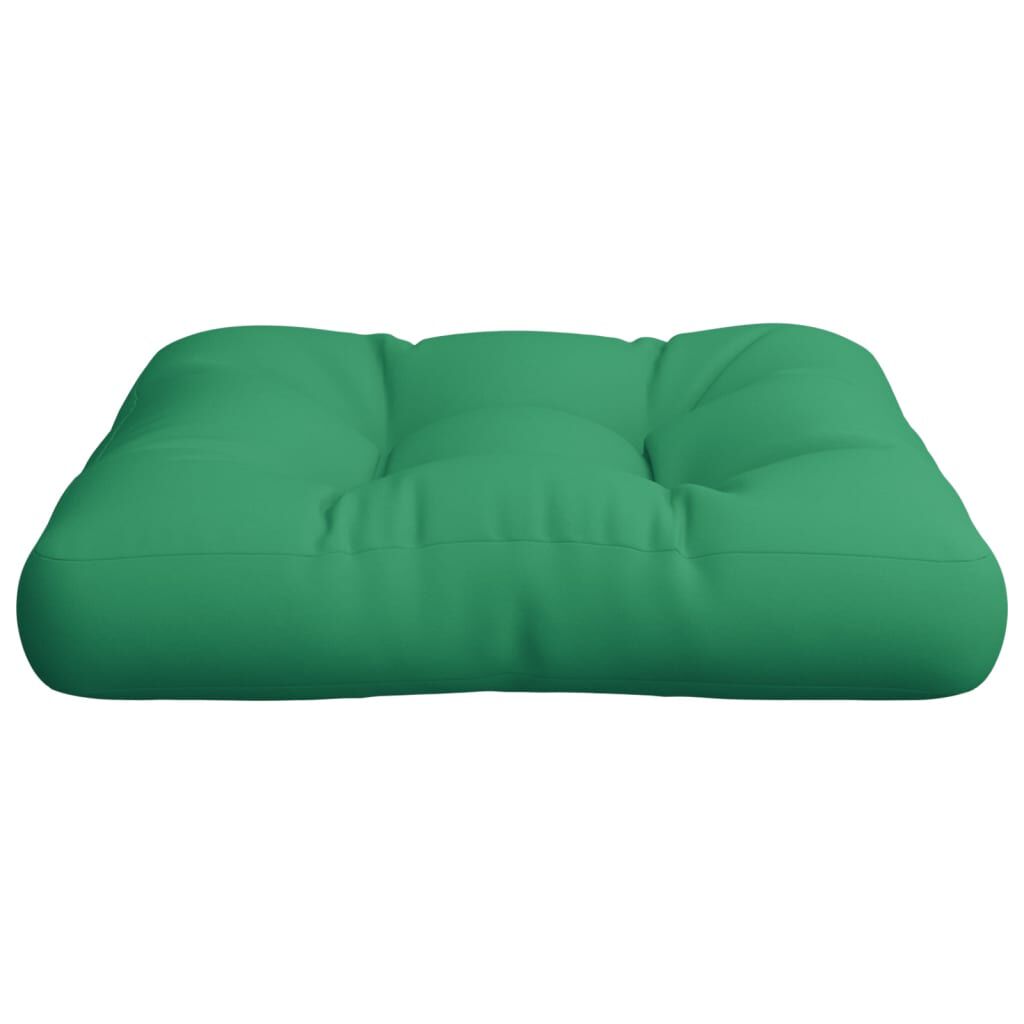 vidaXL Μαξιλάρι Παλέτας Πράσινο 50 x 50 x 12 εκ. Υφασμάτινο