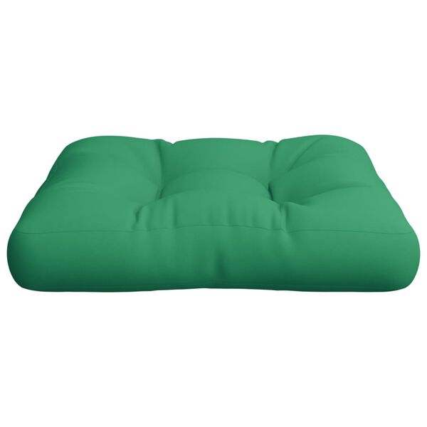 vidaXL Μαξιλάρι Παλέτας Πράσινο 50 x 50 x 12 εκ. Υφασμάτινο