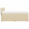 vidaXL &Kappa;&rho;&epsilon;&beta;ά&tau;&iota; Boxspring &mu;&epsilon; &Sigma;&tau;&rho;ώ&mu;&alpha; &Kappa;&rho;&epsilon;&mu; 160x200 &epsilon;&kappa;. &Upsilon;&phi;&alpha;&sigma;&mu;ά&tau;&iota;&nu;&omicron;