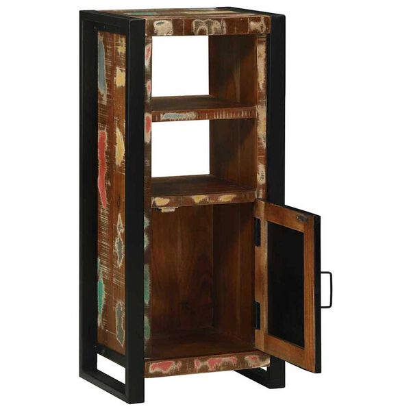 vidaXL Ντουλάπα Μπάνιου Καφέ 40 x 30 x 90 cm Μασίφ ανακυκλωμένο ξύλο