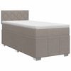vidaXL &Kappa;&rho;&epsilon;&beta;ά&tau;&iota; box spring &mu;&epsilon; &sigma;&tau;&rho;ώ&mu;&alpha; Taupe 100 x 200 cm Ύ&phi;&alpha;&sigma;&mu;&alpha;