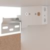 vidaXL Ντουλάπι Κρεμαστό Lyon Γυαλιστερό Λευκό 60x31x40εκ. από
