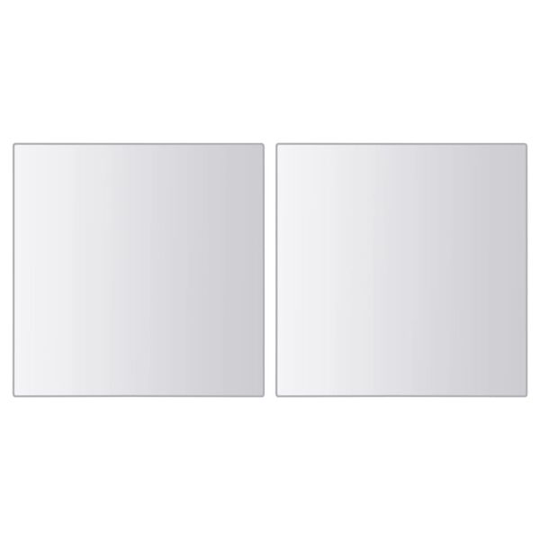 vidaXL Πλακάκια Καθρέφτη Τετράγωνα 48 τεμ. από Γυαλί