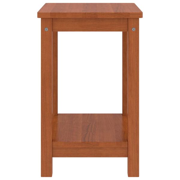 vidaXL Κομοδίνα 2 τεμ. Καφέ Μελί 35 x 30 x 47 εκ. Μασίφ Ξύλο Πεύκου
