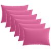 vidaXL &Kappa;ά&lambda;&upsilon;&mu;&mu;&alpha; &Mu;&alpha;&xi;&iota;&lambda;&alpha;&rho;&iota;&omicron;ύ 6 pcs HEERLEN &Rho;&omicron;&zeta; 50 x 70 cm &Pi;&omicron;&lambda;&upsilon;&epsilon;&sigma;&tau;έ&rho;&alpha;&sigmaf;