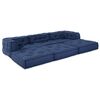 vidaXL Αρθρωτός Καναπές 3 pcs Ινδικο 70 x 70 x 56 εκ. ύφασμα