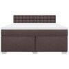 vidaXL &Kappa;&rho;&epsilon;&beta;ά&tau;&iota; Boxspring &mu;&epsilon; &Sigma;&tau;&rho;ώ&mu;&alpha; &Sigma;&kappa;&omicron;ύ&rho;&omicron; &Kappa;&alpha;&phi;έ 180x200 &epsilon;&kappa; &Upsilon;&phi;&alpha;&sigma;&mu;ά&tau;&iota;&nu;&omicron;