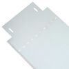 vidaxl Περίγραμμα γκαζόν 10 pcs Γκρι 14 x 100 εκ. Ατσάλι