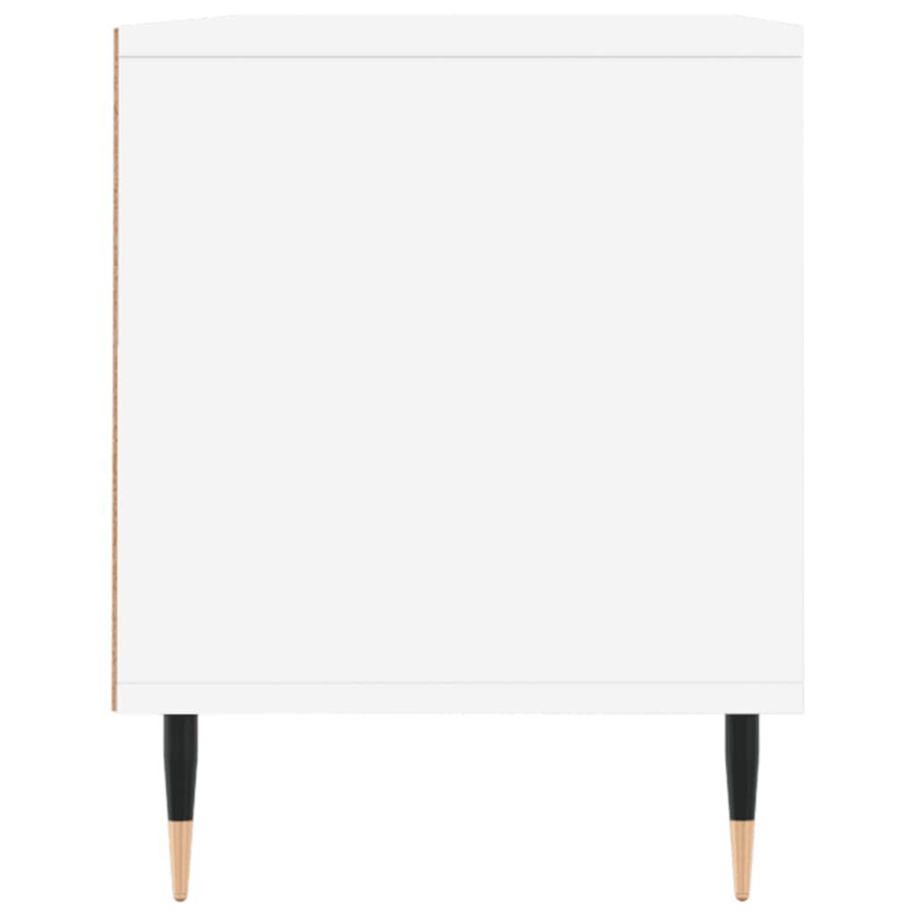 vidaXL Έπιπλο Τηλεόρασης Λευκό 100x34,5x44,5 εκ. Επεξεργασμένο Ξύλο