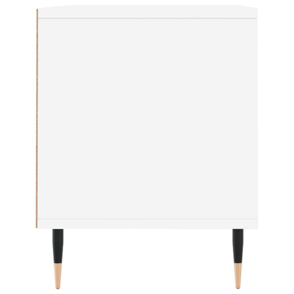 vidaXL Έπιπλο Τηλεόρασης Λευκό 100x34,5x44,5 εκ. Επεξεργασμένο Ξύλο