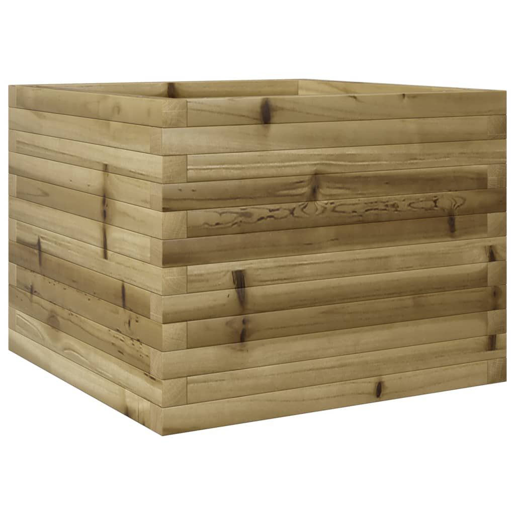 vidaXL Ζαρντινιέρα Κήπου 60x60x45,5 εκ. από Εμποτισμένο Ξύλο Πεύκου