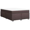 vidaXL &Kappa;&rho;&epsilon;&beta;ά&tau;&iota; Boxspring &mu;&epsilon; &Sigma;&tau;&rho;ώ&mu;&alpha; &Sigma;&kappa;&omicron;ύ&rho;&omicron; &Kappa;&alpha;&phi;έ 140x190 &epsilon;&kappa;. &Upsilon;&phi;&alpha;&sigma;&mu;ά&tau;&iota;&nu;&omicron;