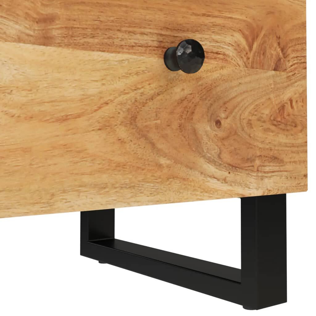 vidaXL Ντουλάπια 2 Τεμ. 60 x 33 x 75 εκ. από Μασίφ Ξύλο Ακακίας