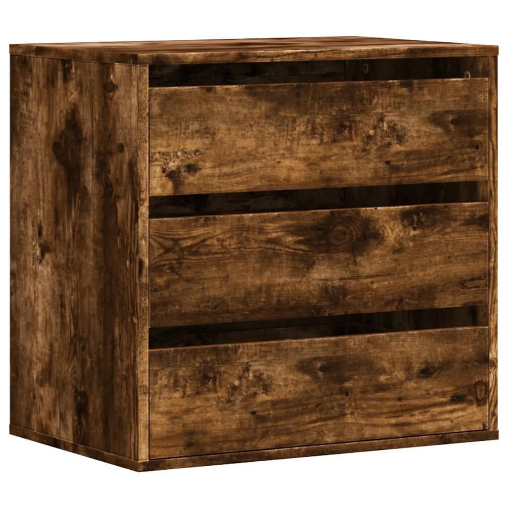 vidaXL Συρταριέρα Καπνιστή Δρυς 60x41x58 εκ. από Επεξεργ. Ξύλο