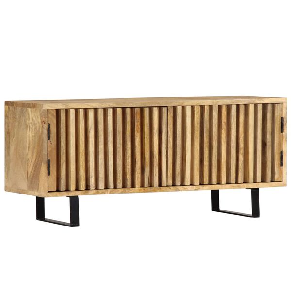vidaXL Έπιπλο Τηλεόρασης 90 x 30 x 40 εκ. από Μασίφ Ξύλο Μάνγκο