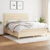 vidaXL &Kappa;&rho;&epsilon;&beta;ά&tau;&iota; Boxspring &mu;&epsilon; &Sigma;&tau;&rho;ώ&mu;&alpha; &Kappa;&rho;&epsilon;&mu; 180x200 &epsilon;&kappa;. &Upsilon;&phi;&alpha;&sigma;&mu;ά&tau;&iota;&nu;&omicron;