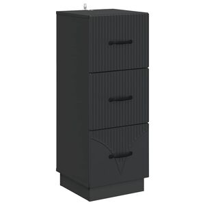 vidaXL &Nu;&tau;&omicron;&upsilon;&lambda;ά&pi;&iota; &mu;&epsilon; &Sigma;&upsilon;&rho;&tau;ά&rho;&iota;&alpha; &Mu;&alpha;ύ&rho;&omicron; 33 x 34,5 x 87 &epsilon;&kappa;.