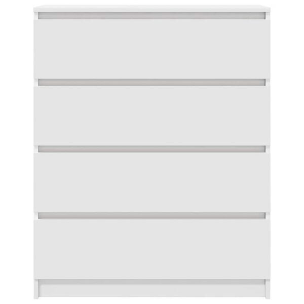 vidaXL Sideboard Λευκό 80x35x99 cm Κατασκευασμένο ξύλο