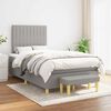 vidaXL &Kappa;&rho;&epsilon;&beta;ά&tau;&iota; Boxspring &mu;&epsilon; &Sigma;&tau;&rho;ώ&mu;&alpha; &Alpha;&nu;&omicron;&iota;&chi;&tau;ό &Gamma;&kappa;&rho;&iota; 120x190 &epsilon;&kappa;. &Upsilon;&phi;&alpha;&sigma;&mu;ά&tau;&iota;&nu;&omicron;