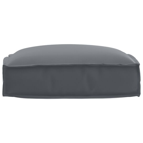 vidaXL Μαξιλάρι παλέτας για κάθισμα Ανθρακί 50 x 50 x 12 cm